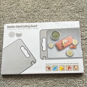 Double-Sided Cutting Board - Gray
